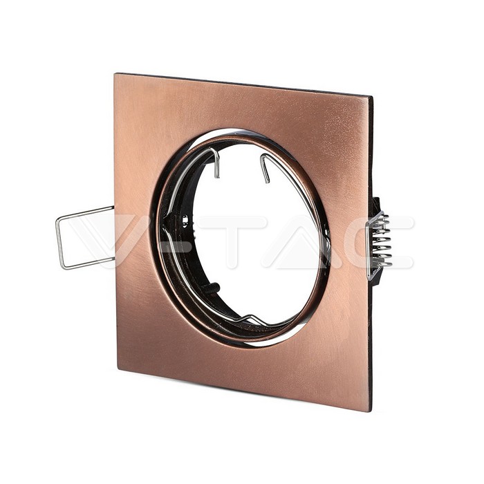 V-TAC 8582, GU10 Holder Square Adjustable Bronze