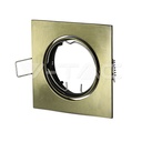 V-TAC 8581, GU10 Holder Square Adjustable Gold