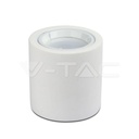 V-TAC 3667, Ramă GU10 Gips Rotundă cu Inel Aluminiu Alb