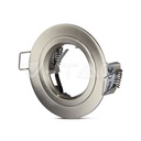 V-TAC 3643, GU10 Housing Round Satin Nickel