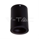 V-TAC 3628, GU10 Housing Round Black