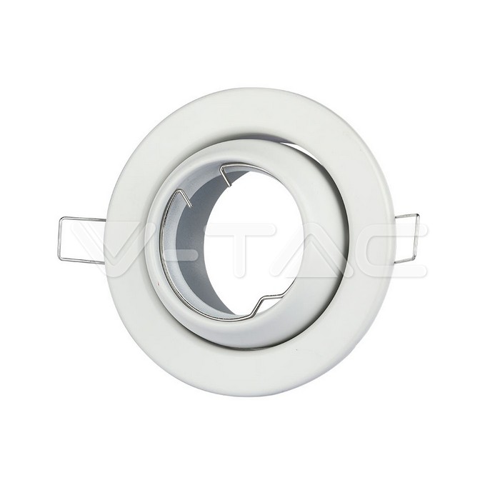 V-TAC 3593, GU10 Adjustable Housing Round Cool White