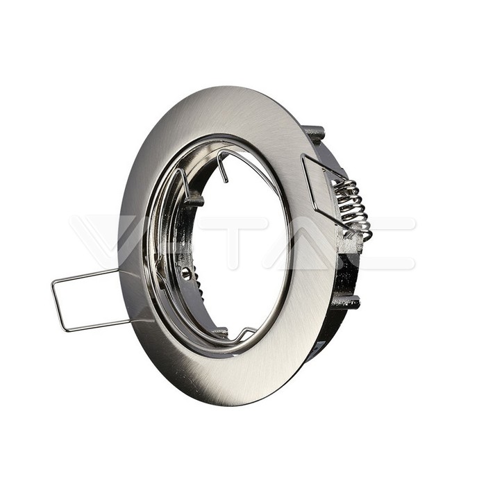 V-TAC 3588, GU10 Housing Round Nickel