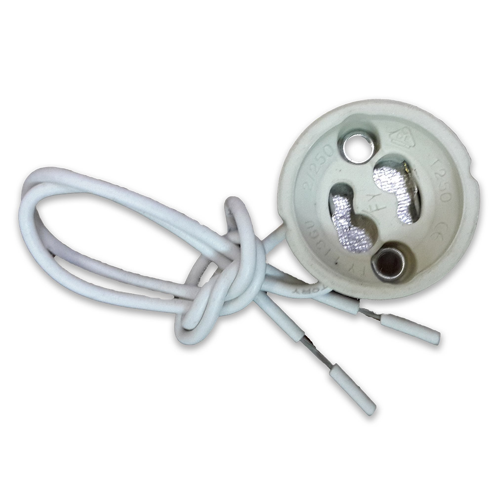 V-TAC 3423, GU10 Holder with PVC Cable