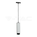 V-TAC 3134, GU10 Suspended Gypsum Cement Fitting Black Matte Detail