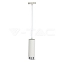 V-TAC 3129, Corp GU10 Suspendat din Gips, Detalii Crom