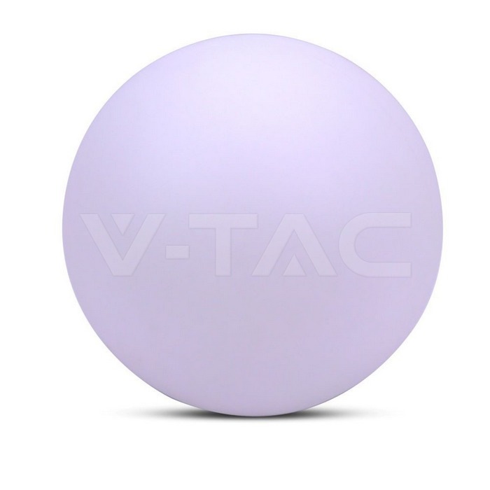 V-TAC 40201, Lampă LED sferică RGB D40 x 39 cm