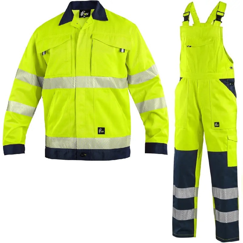 Workwear With Bib Pants, Reflective, Unisex, NORWICH