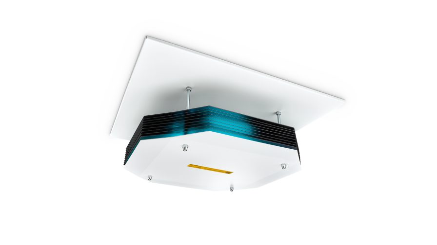 PHILIPS SM355P SM4, UV-C Upper Air Disinfection System, 4x TUV PL-S 9W, HFM Driver, White/Black, 38W, 230V