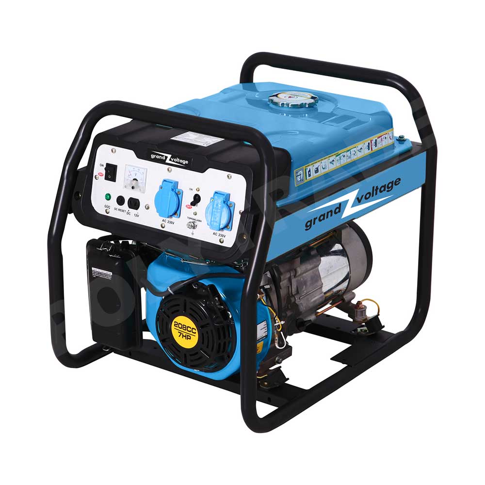 Generator portabil pe benzină - 8.1kVA/6.5kW - 230/400V(50Hz) RE