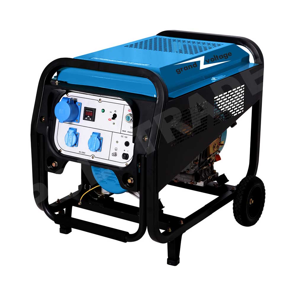 Portable Diesel Generator - 6.2kVA/5kW - 230/400V(50Hz) RE