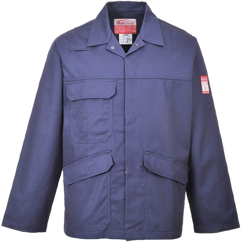 Work & Protection Jacket, Welding, Flame Retardant, Antistatic, Unisex, BIZFLAME PRO