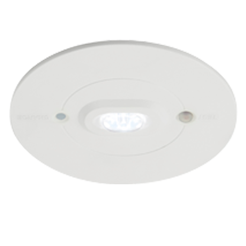 ANSELL LIGHTING ARALED/ER/3NM/ST, Raven Emergency Downlight Non-Maintained Escape Route White
