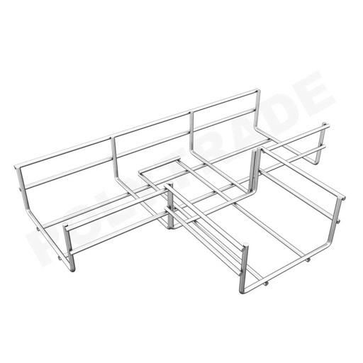 [PTG278.04569] Tee Horizontal Bend Wire Mesh Cable Trays, SS