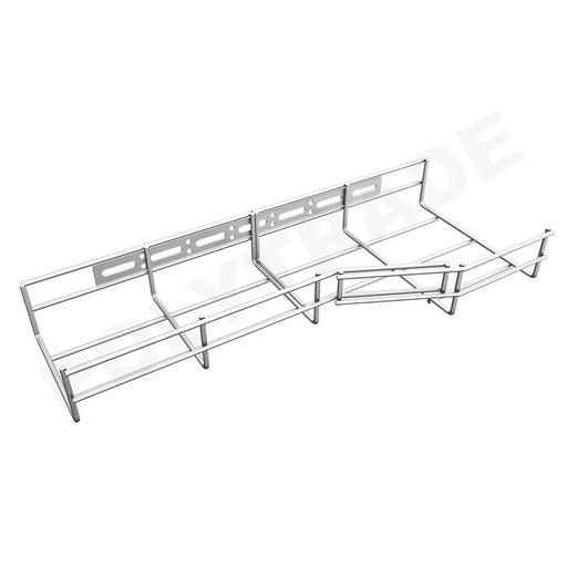 [PTG278.04961] Cot reductie jgheab sârmă, HDG