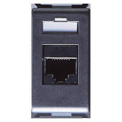 [PTG031.00048] GEWISS GW30685, Priză RJ45, 4 PERECHI, Categoria 6 UTP, 1 modul, PLAYBUS