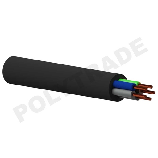 [PTG023.00021] Cablu flexibil cu izolatie din cauciuc H07RN-F 5G1.5 CL-5 RM 0.45/0.75kV