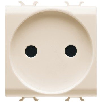 [PTG229.00043] GEWISS GW11246, French Standard Socket Outlet 250V Ac, 2P 16A, 2 Modules, Ivory, Chorusmart