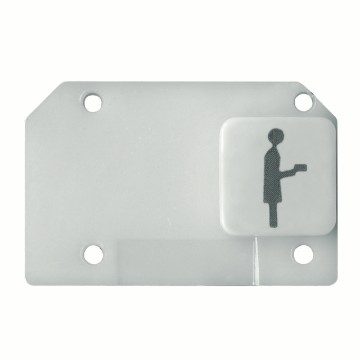 [PTG032.00012] GEWISS GW10512, Symbol for Illuminable Command Devices, Waitress, Chorusmart