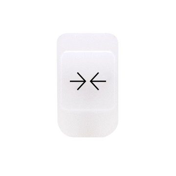 [PTG032.00045] GEWISS GW10517A, Lens with Illuminable Symbol, Close