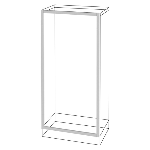 [PTG016.00204] GEWISS GWD3228, 2 PROFILE VERTICALE, IP30, H2000, QDX630H/1600H