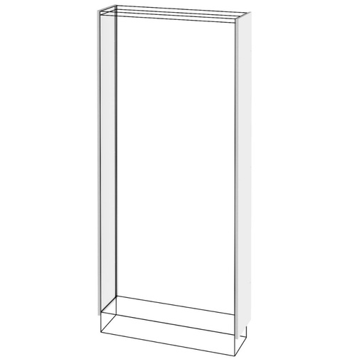 [PTG016.00292] GEWISS GWD3058, Pereche de panouri laterale, Podea, Tablouri de distribuție de montaj, QDX 630 l, 2000x300mm