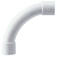 [PTG035.00158] GEWISS DX40132, Tight Bend RK, IP40, Halogen Free, Ø 32mm, Grey Ral7035