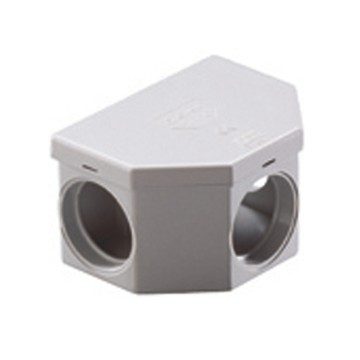 [PTG035.00205] GEWISS DX45003, Cutie Trix 3 intrări, IP54, Gri RAL7035