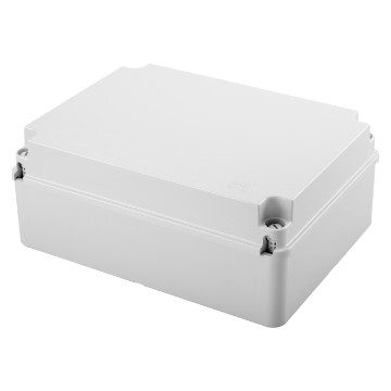[PTG018.00044] GEWISS GW44209, Cutie de joncțiune cu capac cu filet simplu, IP56, Dimensiuni interne 300x220x120, Pereți netezi, Gri RAL 7035