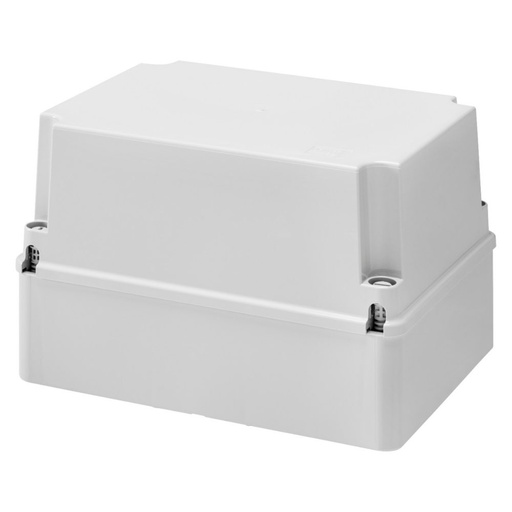 [PTG018.00061] GEWISS GW44258, Cutie de joncțiune cu Capac adânc înșurubat, IP56, Dimensiuni interne 240x190x160, Pereți netezi, GWT 960ºC, Gri RAL 7035