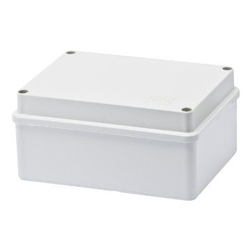 [PTG018.00077] GEWISS GW44406, Cutie pentru joncțiuni și pentru echipamente electrice și electronice, Cu capac simplu simplu, IP56, Dimensiuni interne 150x110 x70, Cu pereți netezi