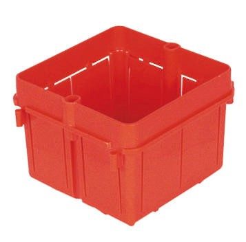 [PTG018.00130] GEWISS GW24231, Square Flush Mounting Boxes, 2 Gang Sectional, Halogen Free, 70x70x50