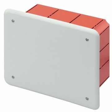 [PTG018.00211] GEWISS GW48005, Cutie de joncțiune și conexiune, Pentru pereți din cărămidă, Dimensiuni 160x130x70, Capac Alb RAL9016