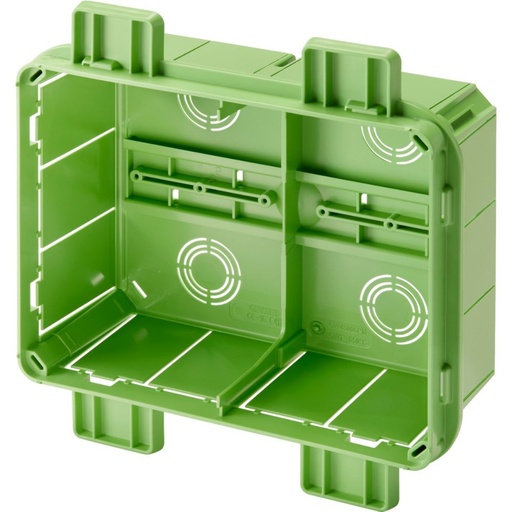 [PTG018.00255] GEWISS GW48116PM, Back Box for 48 PT DIN Flush Mounting Junction Boxes 196x152x75 for Plasterboard Walls