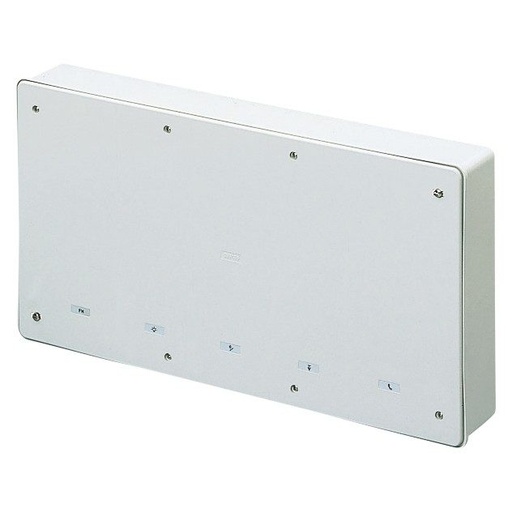 [PTG018.00281] GEWISS GW48267, Capac etanș etanș etanș pentru cutii pentru stâlpi, Dimensiuni 260x260x74