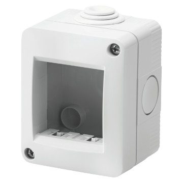 [PTG018.00284] GEWISS GW16502, Container simplu autoportant, Protejat IP40 2 circuite, RAL 7035 gri, Chorusmart
