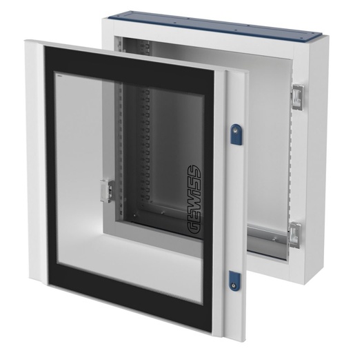 [PTG010.00121] GEWISS GW47012E, Tablou de distribuție cvx 160e, Montare pe suprafață, 600x800x180, IP40, Cu ușă din sticlă plană, Cu cadru extractibil, Gri RAL7035