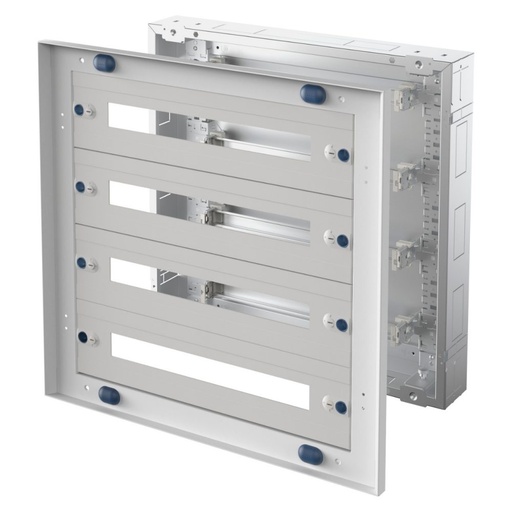 [PTG010.00159] GEWISS GW47072, CVX Distribution Board 160i, Flushmounting, 600x600x105 96(24x4) Modules, Ip30, Without Door, Grey Ral7035