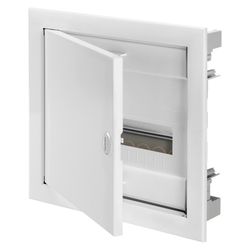 [PTG010.00184] GEWISS GW40151N, Carcasă pentru pereți din zidărie 12 module, Cu ușă simplă și cadru metalic, IP40