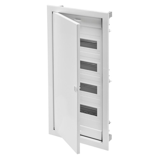 [PTG010.00187] GEWISS GW40154N, Carcasă pentru pereți din zidărie 48 module, Cu ușă simplă și cadru metalic, IP40