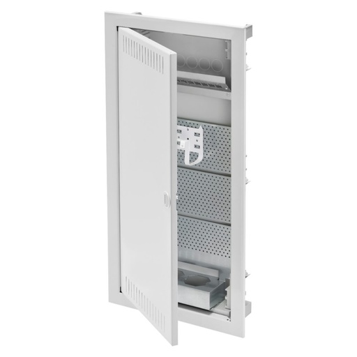 [PTG010.00195] GEWISS GW40174N, Carcasă multimedia pentru pereți din zidărie 48 module, Cu ușă metalică