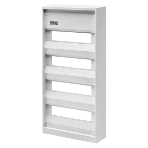 [PTG010.00225] GEWISS GW43114S, Plastic frontal pentru carcasă de montare pe perete 48 de module