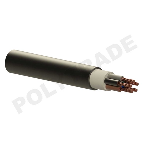 [PTG026.00028] Cablu Halogen-Free N2XH 5x6 CL-2 RM 0.6/1kV