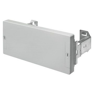 [PTG010.00337] GEWISS GW46426F, Panou capac gol, Rapid și ușor, 1 modul ridicat, Pentru plăcile b=405mm, Gri RAL 7035