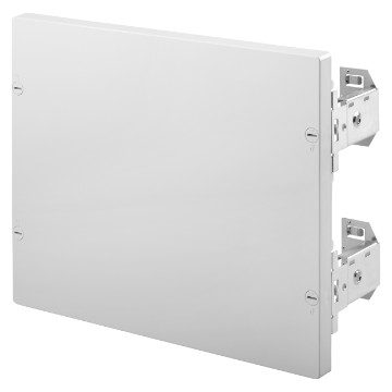 [PTG010.00342] GEWISS GW46476F, Panou capac gol, Rapid și ușor, 2 modul ridicat, Pentru plăcile b=405mm, Gri RAL 7035