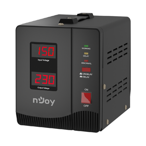 [PTG036.00003] AVR NJOY Alvis 2000 Monofazat, Cu relee (bazat pe microprocesor), 2000 VA / 1200 W
