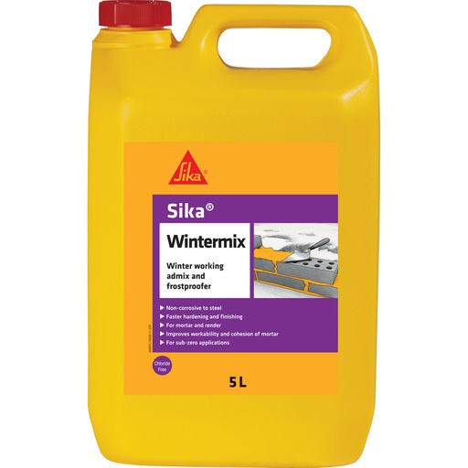 [PTG263.00005] Sika Wintermix, Winter Admixture and Frostproofer, 5 L 