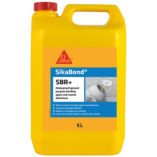 [PTG263.00121] Sika Bond SBR+, Agent de aderenta impermeabil si aditiv pentru mortar