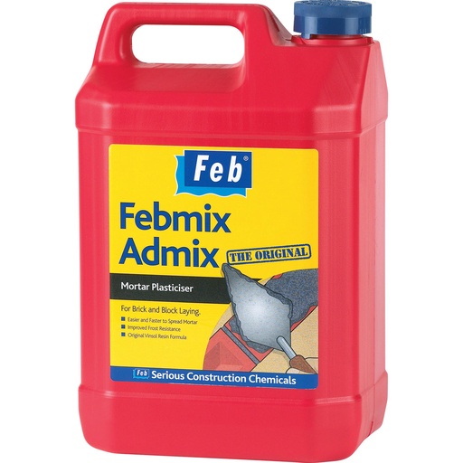[PTG263.00152] Feb Febmix Admix - The Original, Vinsol Resin, Air Entraining Mortar Plasticiser