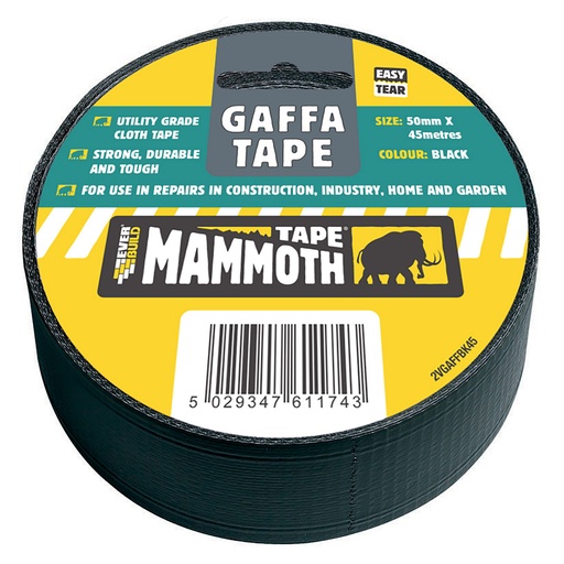 [PTG277.00020] EVERBUILD MAMMOTH GAFFA TAPE, General-purpose cloth tape, 50 mm x 45 m